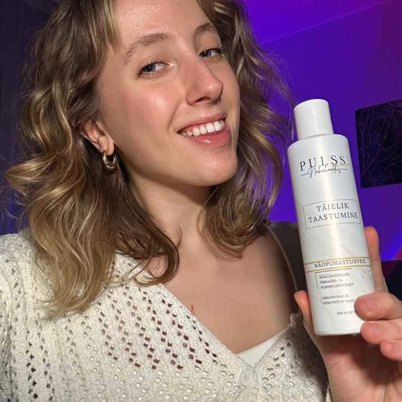 NÄOPUHASTUSVESI l TÄIELIK TAASTUMINE